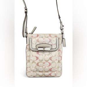 Coach Crossbody Bag - Pink and Cream